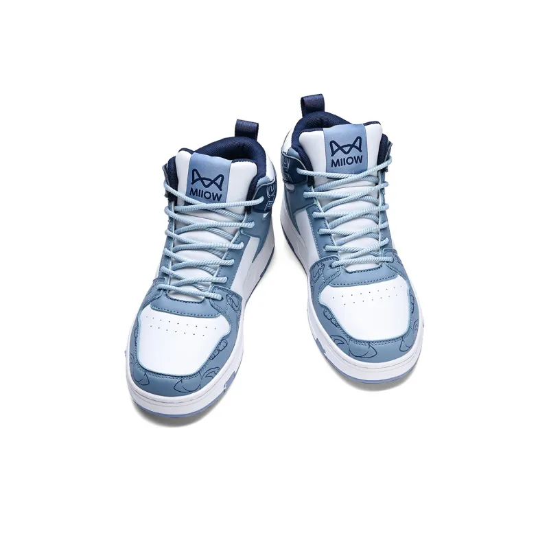 MIIOW Trend Party Series Anti-Slip And Wear-Resistant Height Increasing Coverage High-Top Skateboard Shoes Unisex-4