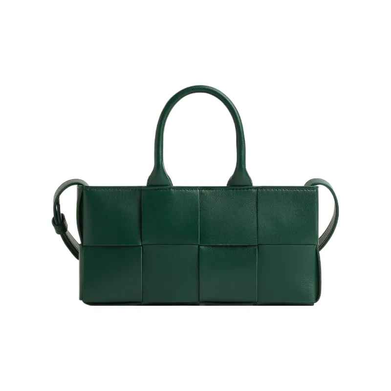 Bottega Veneta Sheepskin Shoulder Bag Crossbody Bag Handbag Mini Women's Emerald-0