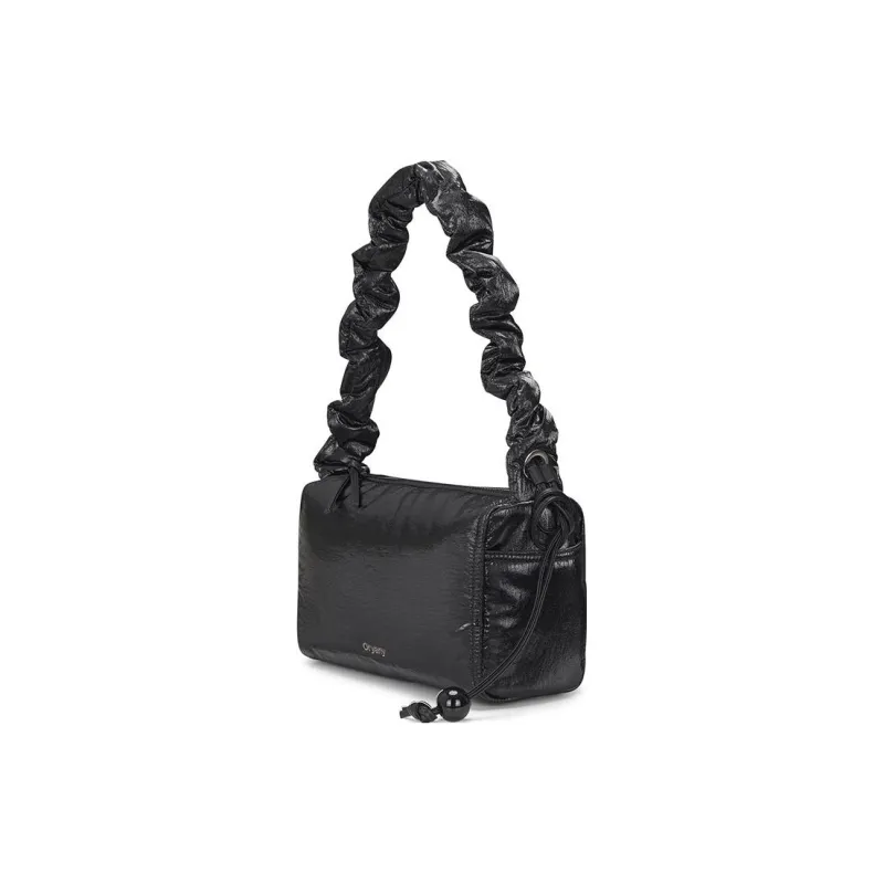 ORYANY Synthetic Fiber Bonded Artificial Leather Handbag Shoulder Bag Regular Women's Black-1