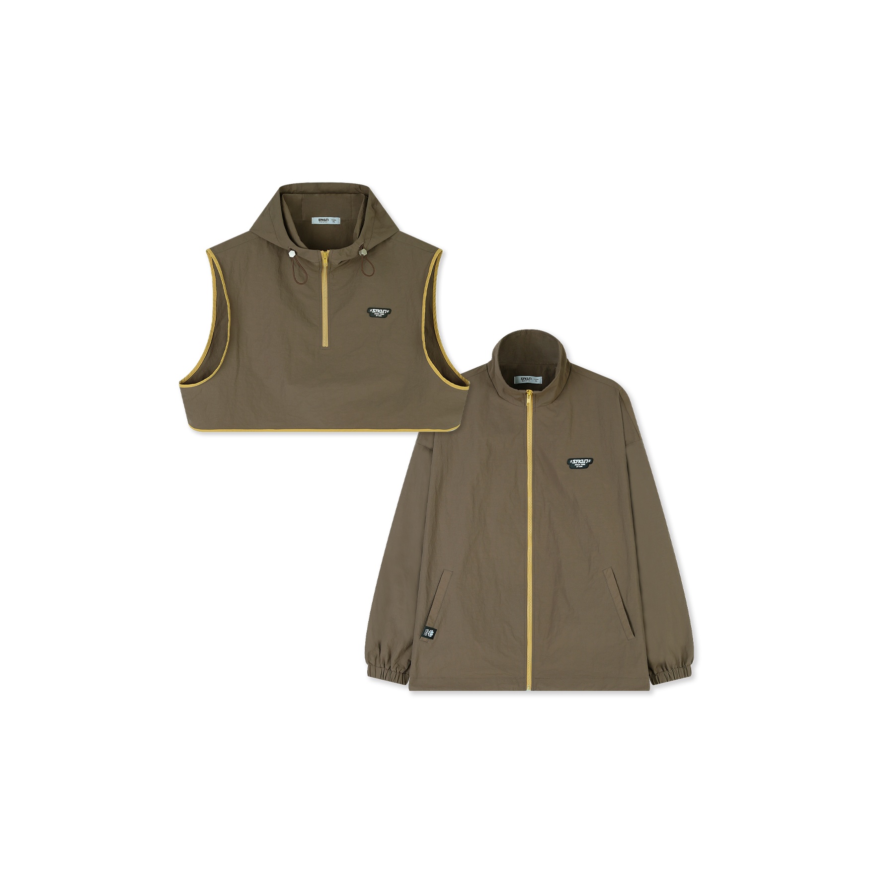 SAKUN Jackets Unisex Black XL - POIZON