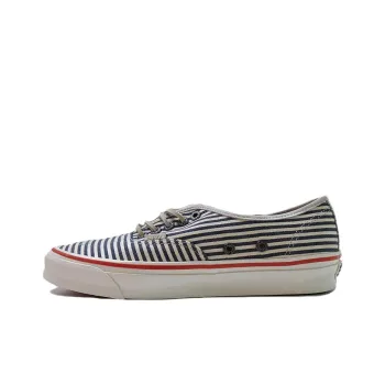 Vans Authentic X Nigel Cabourn 'Black White Red'