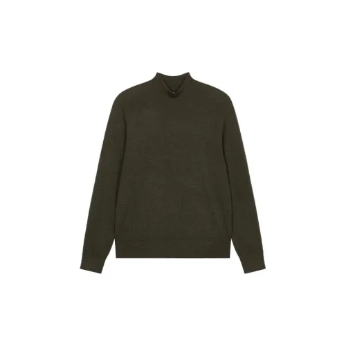 THEORY Knitwear Men Brown Yellow Green