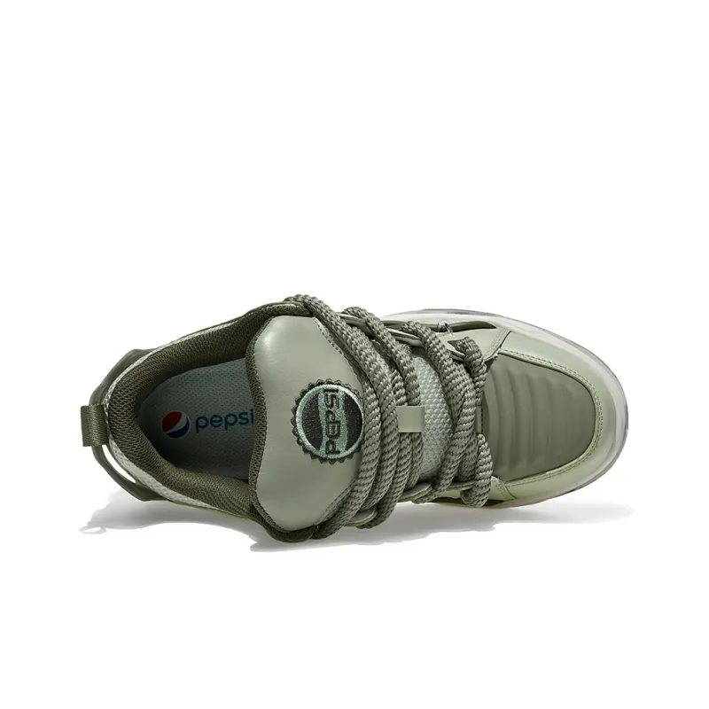Pepsi Jelly Color Series Cushioned Slip-Resistant Low-Top Skateboard Shoes Unisex-4