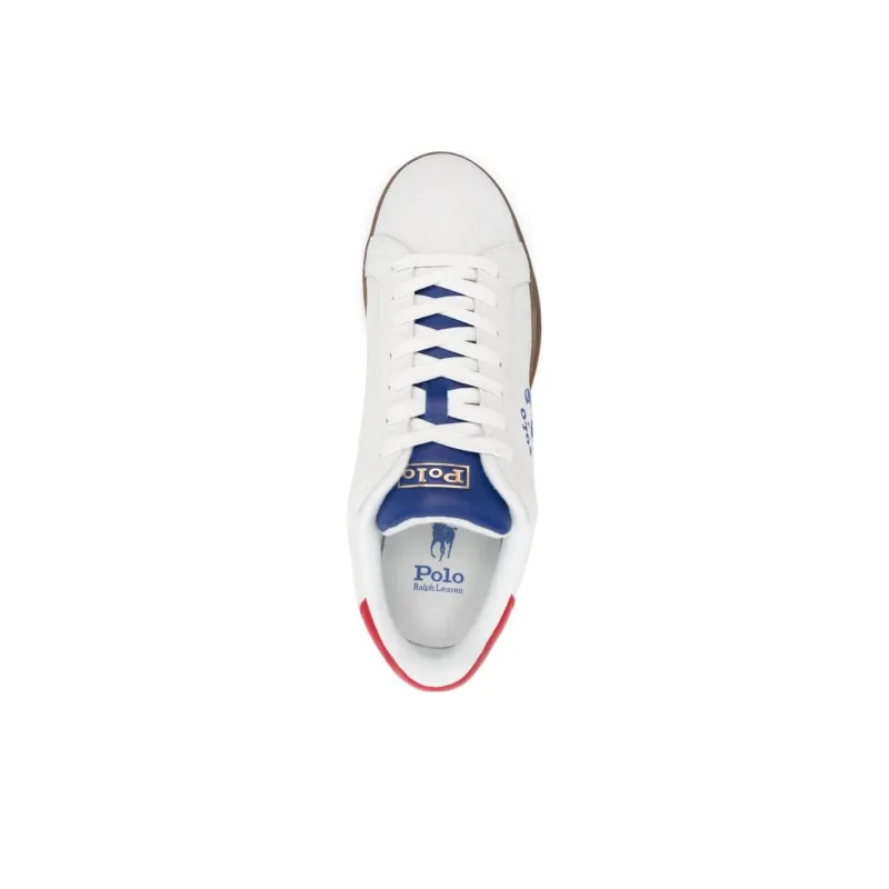 Polo Ralph Lauren Logo-print Leather Sneakers-4