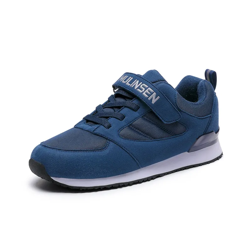 Mulinsen Casual Shoes Unisex Low Top Black/Dark Red/Dark Blue/Purple-15