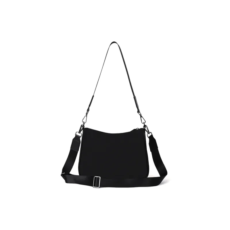 Slazenger Fabric Handbag Shoulder Bag Crossbody Bag Women's Black-4
