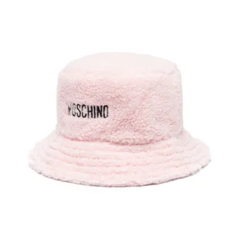MOSCHINO Bucket Hats Unisex Pink