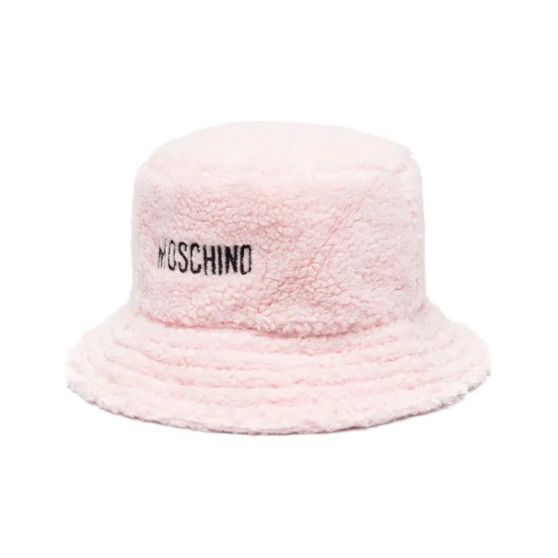 MOSCHINO Bucket Hats Unisex Pink-0