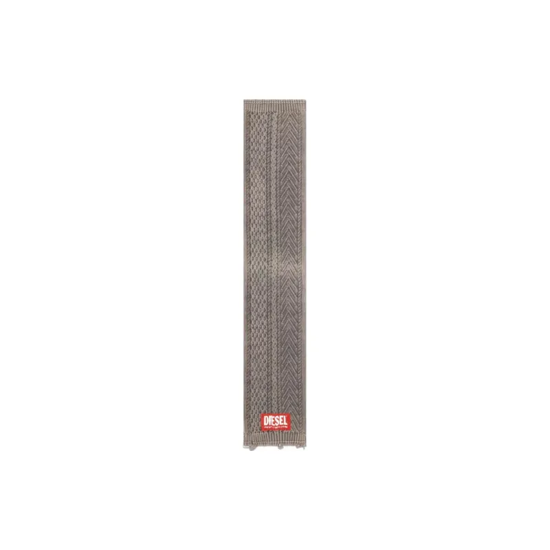 DIESEL Knit Scarves Women's Gray-0