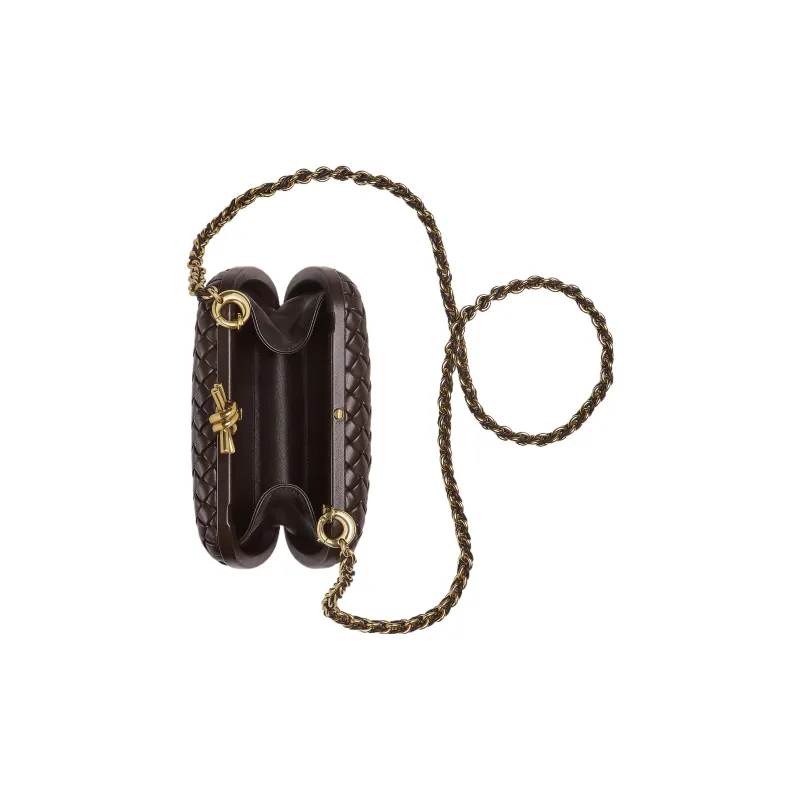 Bottega Veneta Knot Intrecciato Shoulder Bag-3