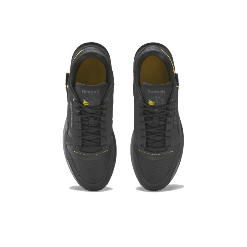Reebok Classic Leather 'Winterized Black Yellow'-3