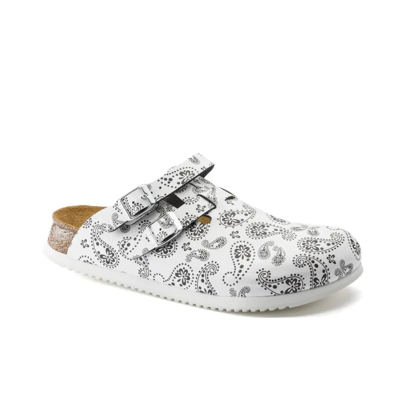 Birkenstock Paisley Wrap-toe Slippers Women's White Narrow Fit-1