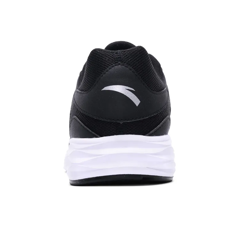Anta Cushioned Slip Resistant Balance Lightweight Low Top Casual Running Shoes Men's Black-3