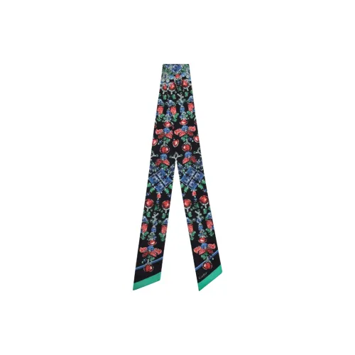 CARTIER Silk Scarves Women's Multicolor