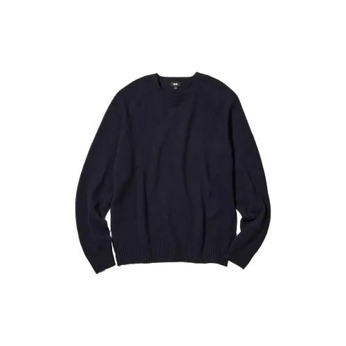 UNIQLO Sweaters Unisex Navy Blue