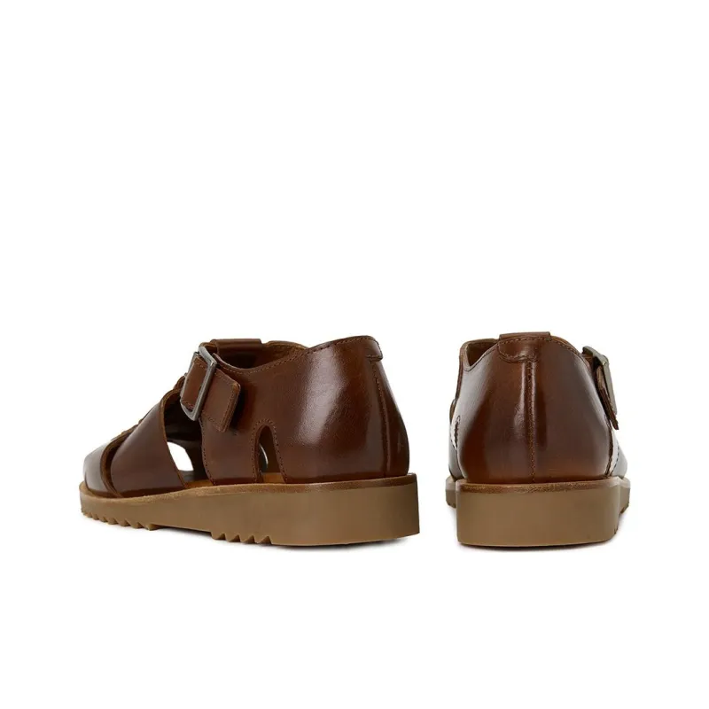 Paraboot Roman Sandals Men's Dark Brown-4