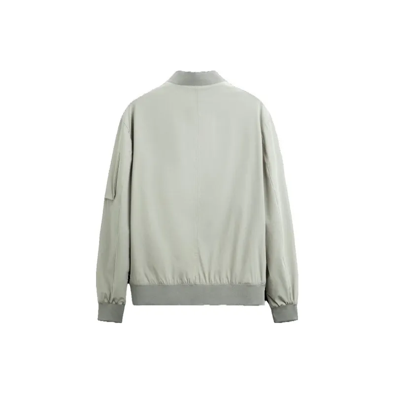 ZARA Jackets Men Light Gray-1