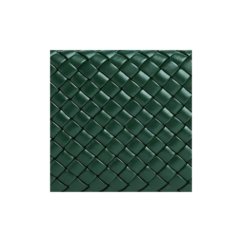 Bottega Veneta KNOT Sheepskin Evening Bag Clutch Regular Women's Emerald-4