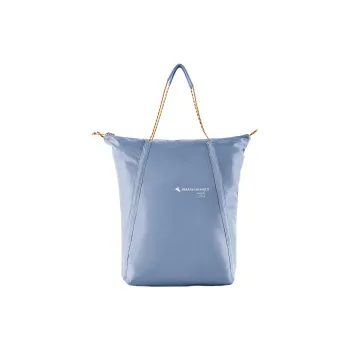 KLATTERMUSEN Recyclable Polyamide Tote Bag Shopping Bag Shoulder Bag Crossbody Bag Handbag Regular Unisex Light Blue