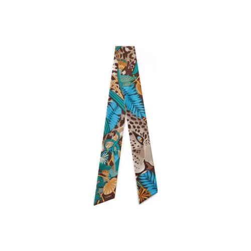 CARTIER Silk Scarves Women's Multicolor