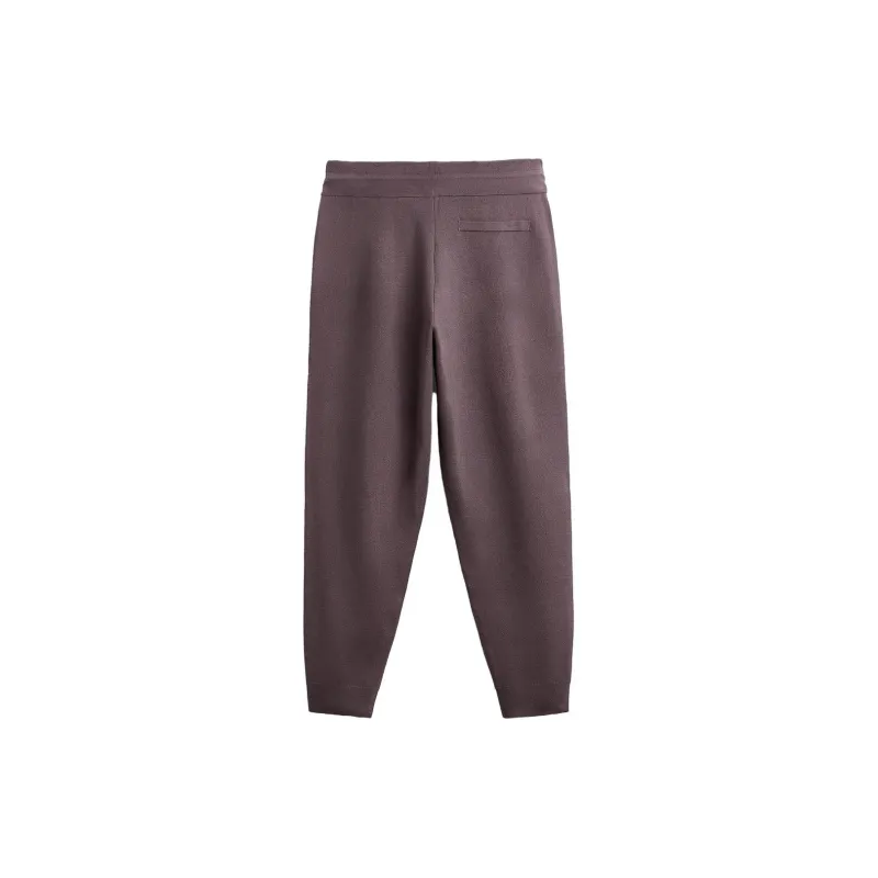 ZARA Knitted Sports Pants Men's Pink-1