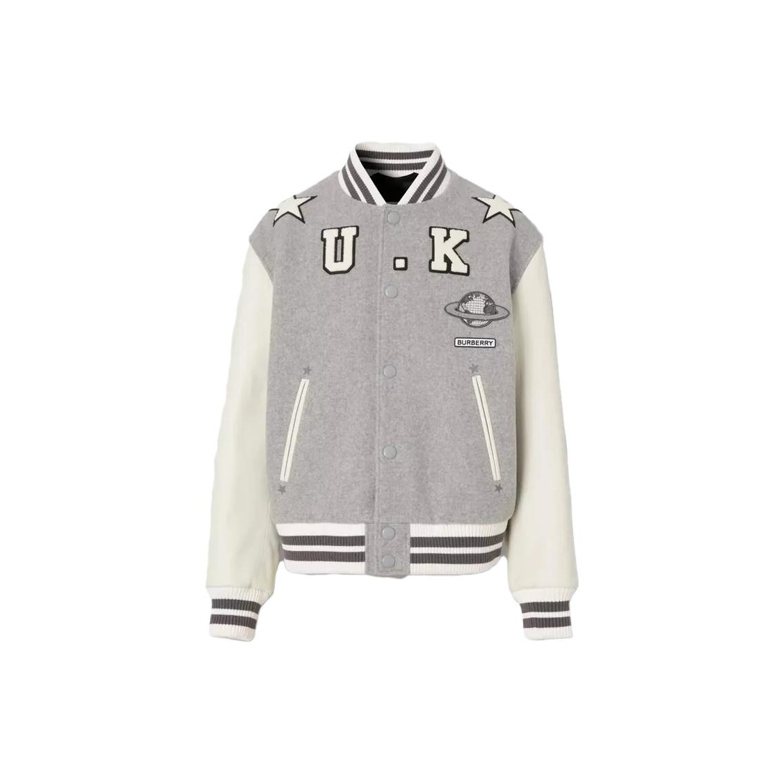 BURBERRY - 新品　Burberry ジャケット　グレー メンズ デザイナー コート＆ジャケット | Burberry® 公式サイト