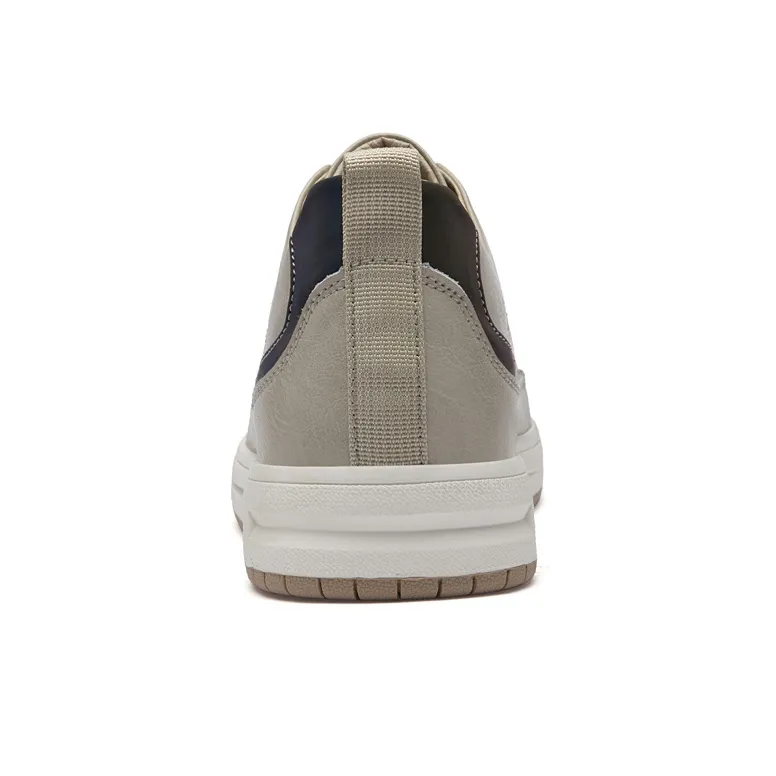 Extravagant Low Top Skateboard Shoes Men's Beige-3