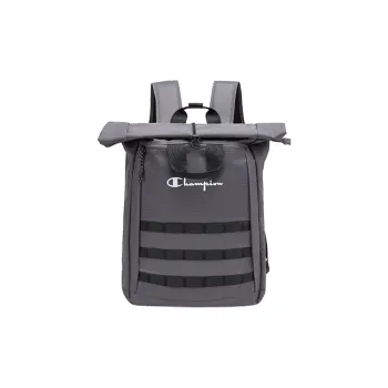 Champion Fabric Backpack Large Size Unisex Multicolor
