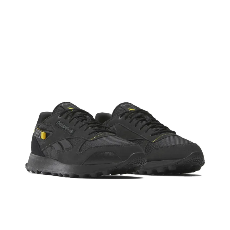 Reebok Classic Leather 'Winterized Black Yellow'-1