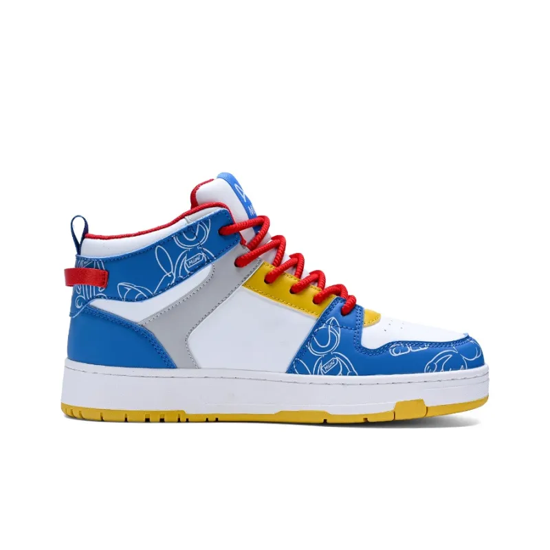 MIIOW Trend Party Series Anti-Slip And Wear-Resistant Height Increasing Coverage High-Top Skateboard Shoes Unisex-16