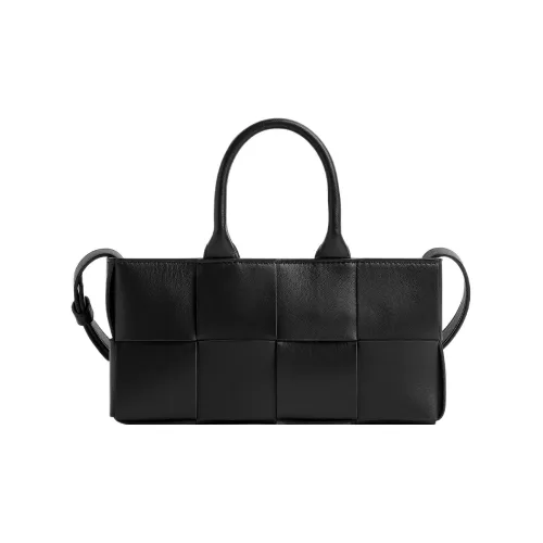Bottega Veneta Sheepskin Shoulder Bag Crossbody Bag Handbag Mini Women's Black