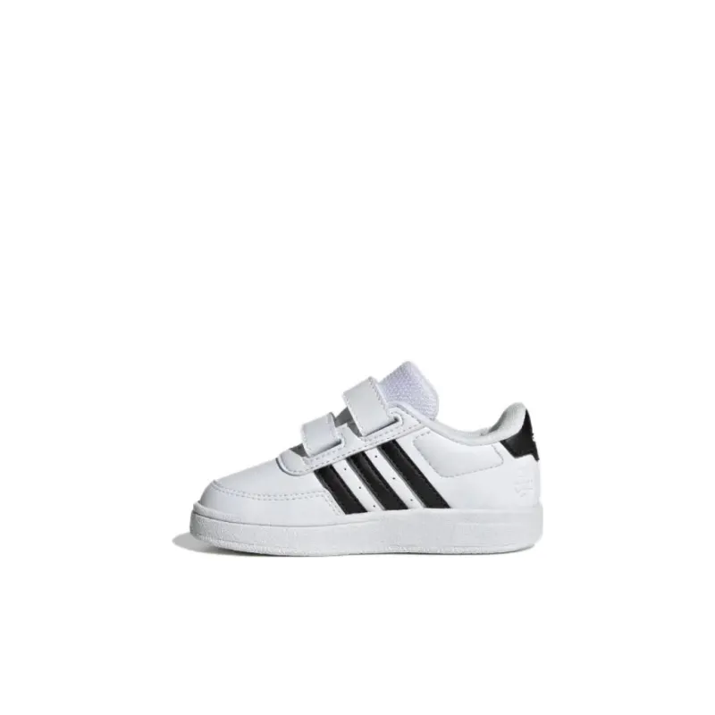 Adidas Focus Breathein Breaknet 2.0 Abrasion Resistant Low Top Skateboard Shoes White Infant And Toddler-0