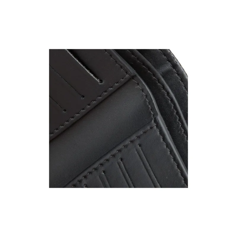 Valentino GARAVANI Cow Leather Wallet Men's Black-3