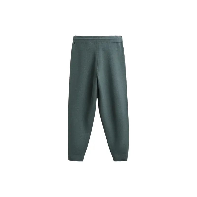 ZARA Knitted Sports Pants Men's Duck Green-1