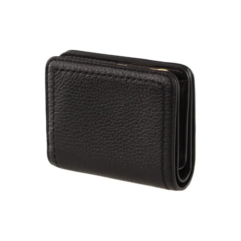 MARC JACOBS Leather Wallet Women's Black-2