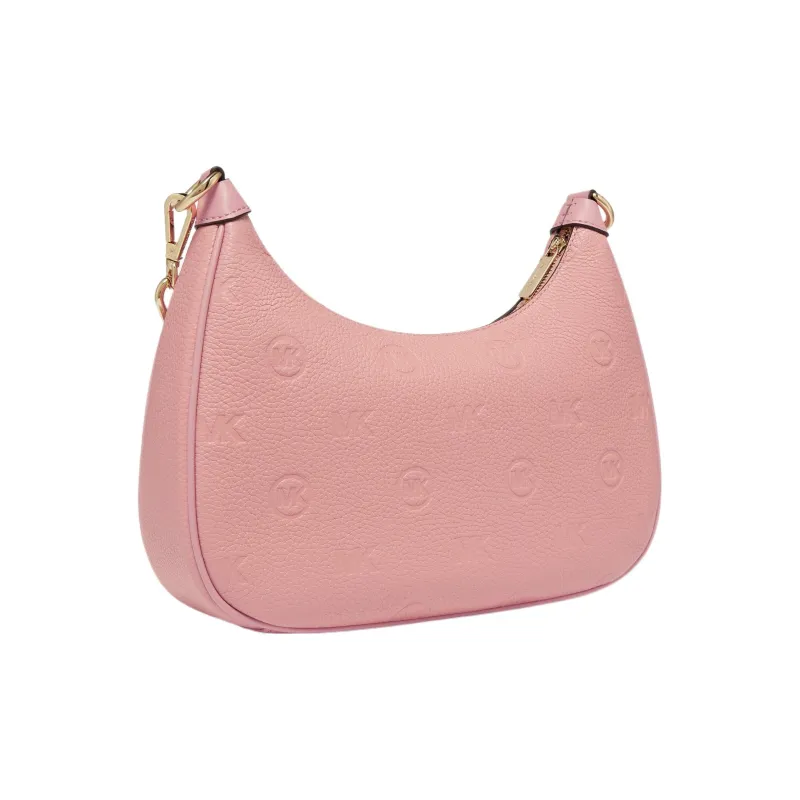 MICHAEL KORS Cow Leather Crescent Bag, Shoulder Bag, Crossbody Bag Tubas Women's Pink-2