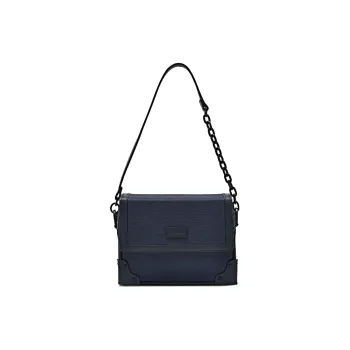 PEDRO Fabric Small Square Bag Crossbody Bag Trumpets Men's Dark Blue