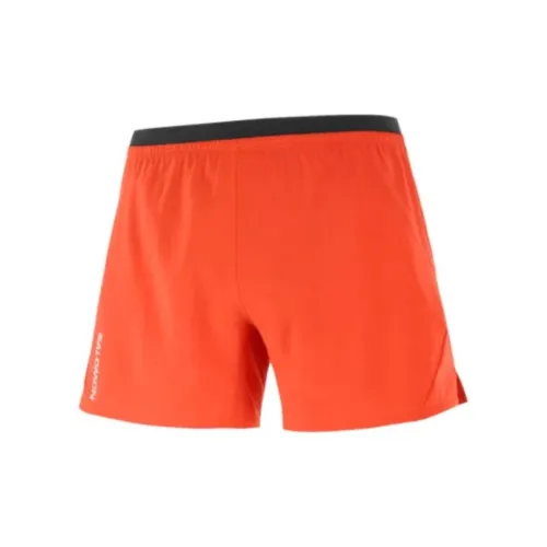 SALOMON Cross 5 Casual Shorts Men Orange