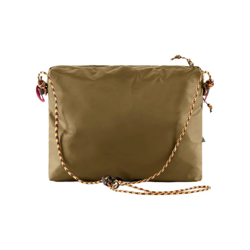KLATTERMUSEN Recycled Polyamide Shoulder Bag, Crossbody Bag Large Size Unisex Olive Green-1