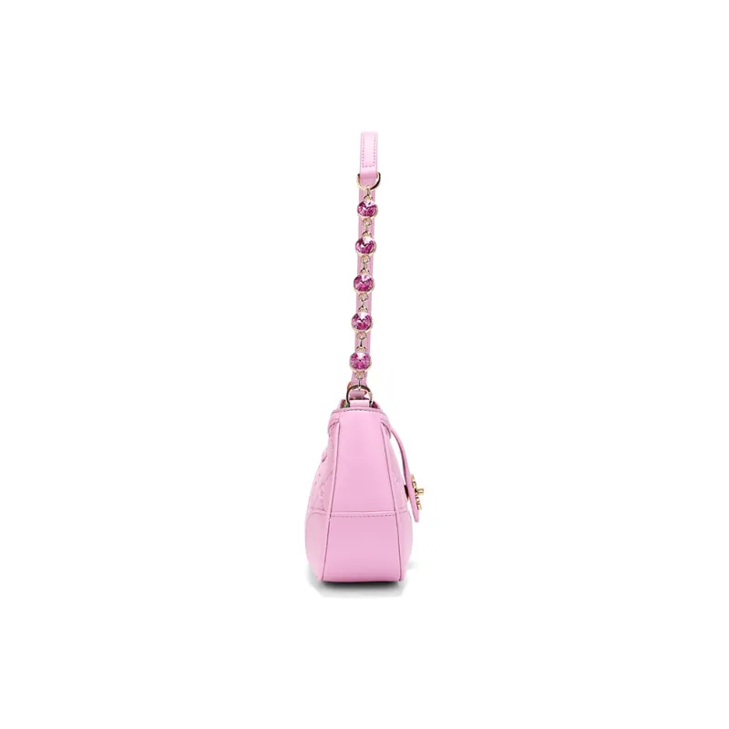 COOGI Split Cow Leather Zippers Women's Ecru/Sun Dried Pink-9