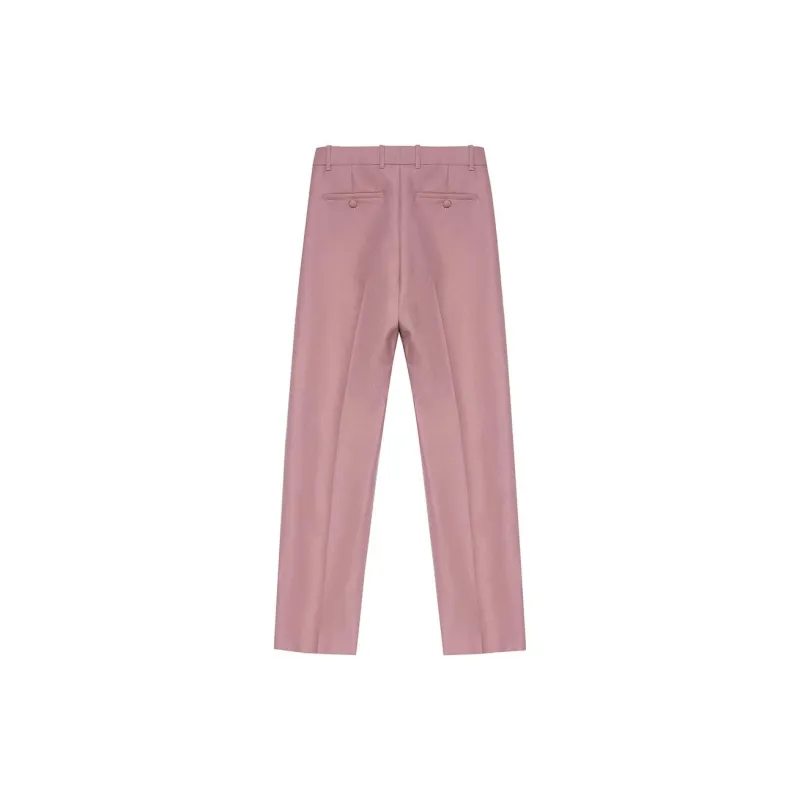 GUCCI SS22 Suit Trouser Women's Pink-1