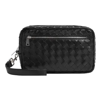 Bottega Veneta Intrecciato Zipped Handbag