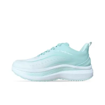 HIWALK Low Top Running Shoes Women's White Green