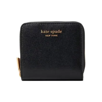 Kate Spade Leather Wallet Small Size Men's Black