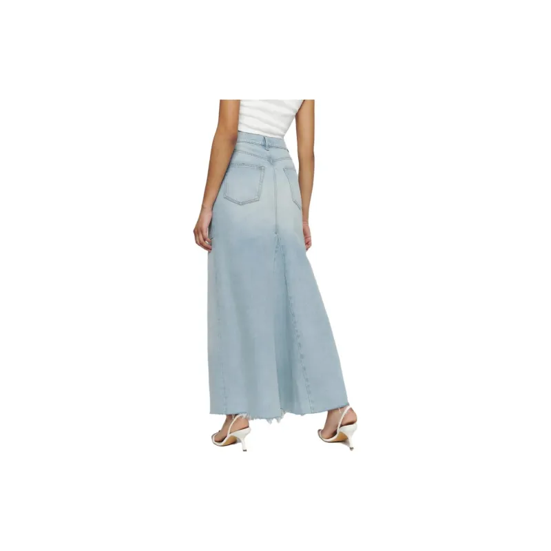 Reformation Denim Long Skirts Women's Tahoe-1