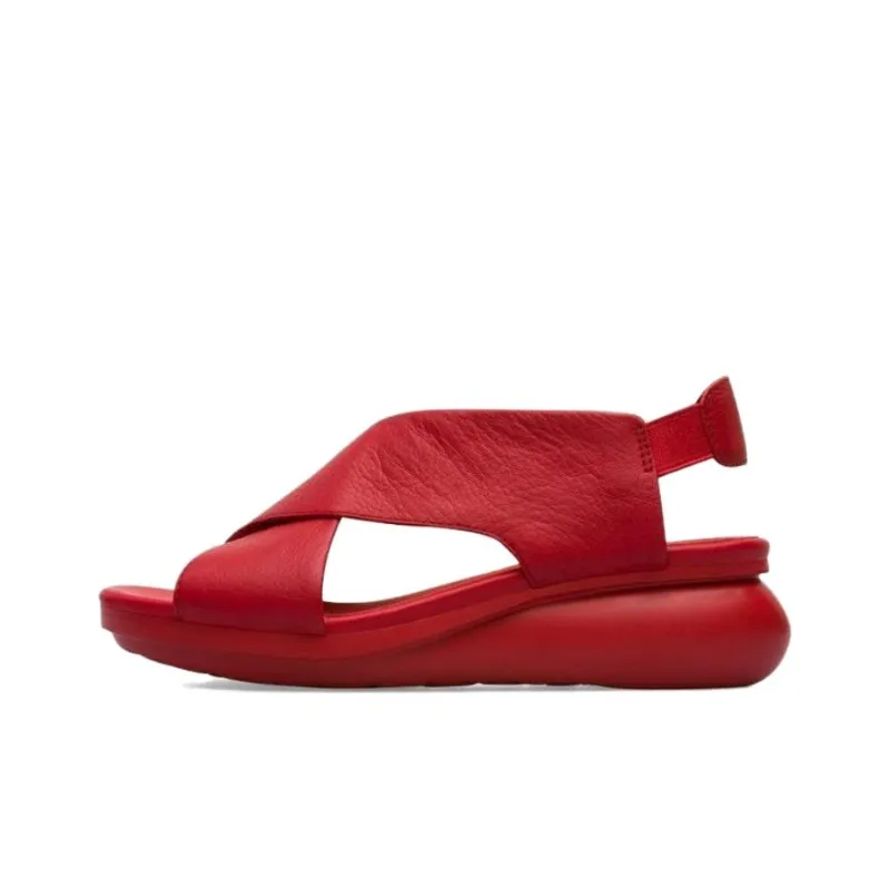 CAMPER Strap Sandals Women's Red-0