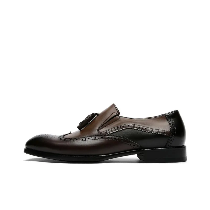 CROWN Loafers Men Dark Brown-0