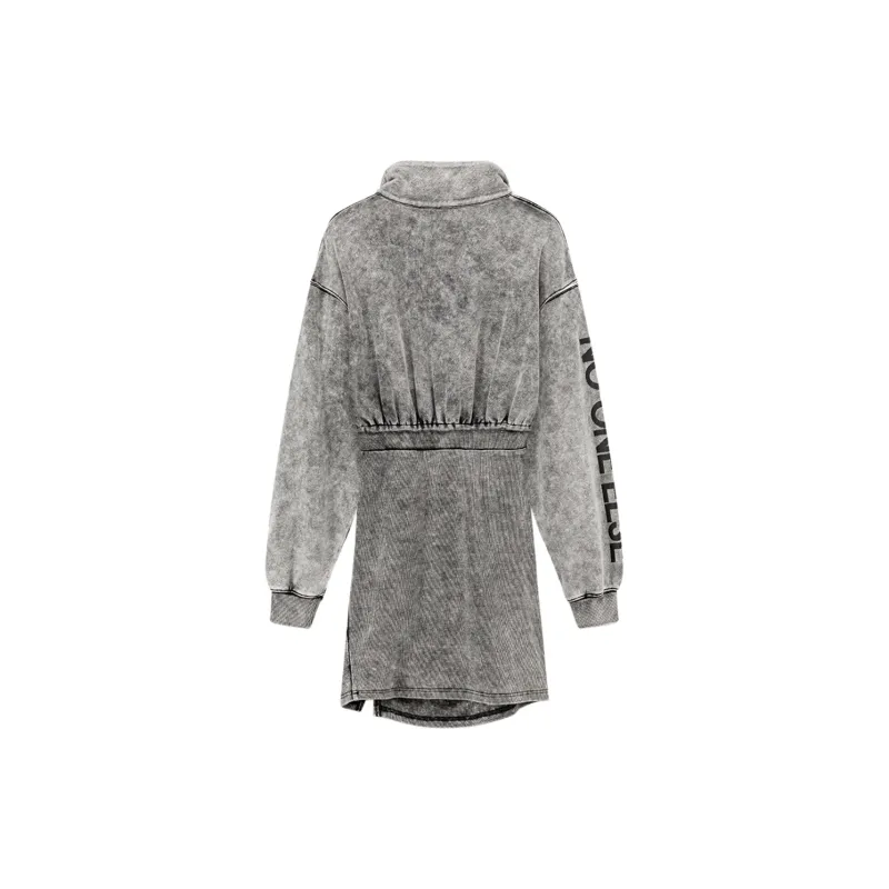 NO ONE ELSE Long Sleeved Dresses Women's Light Gray-1