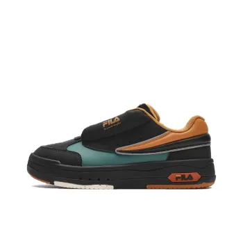 FILA MIX Anti Slip Wear Resistant Low Top Skateboard Shoes Men's Black