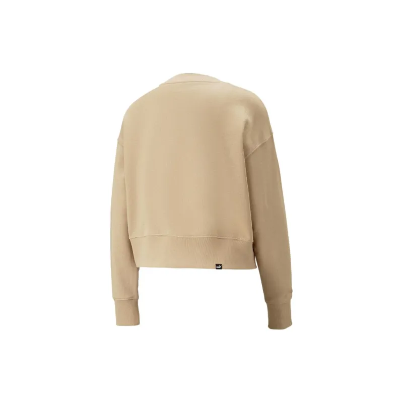 PUMA HER HER Crew TR Sweatshirt Women's Khaki-1